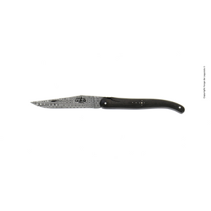 Folding Knife Carbon Fibre Handle with Damascus Blade