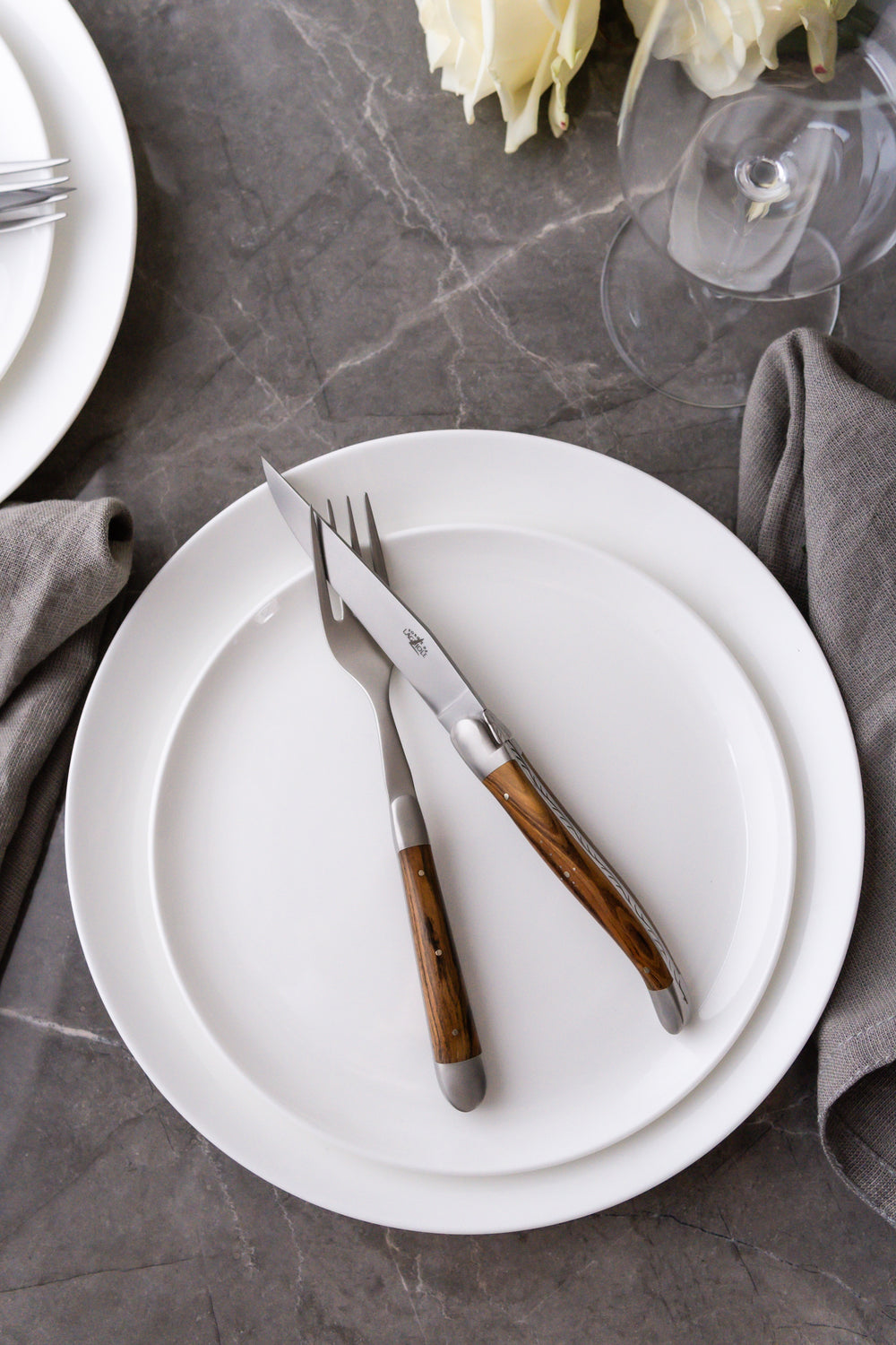 #satinfinish #2tableknives