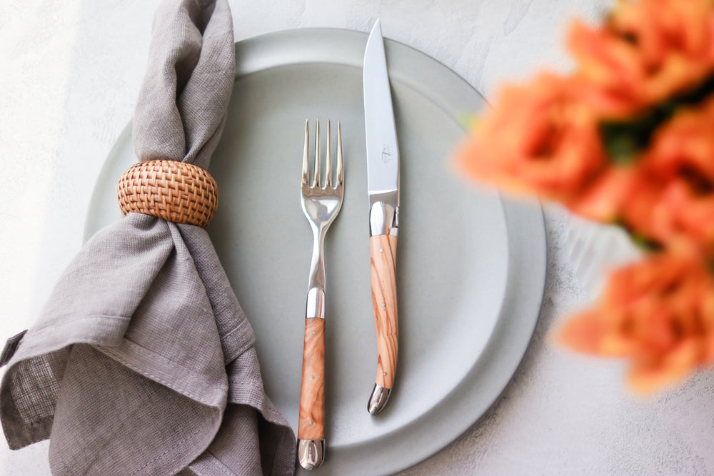 #satinfinish #2tableknives