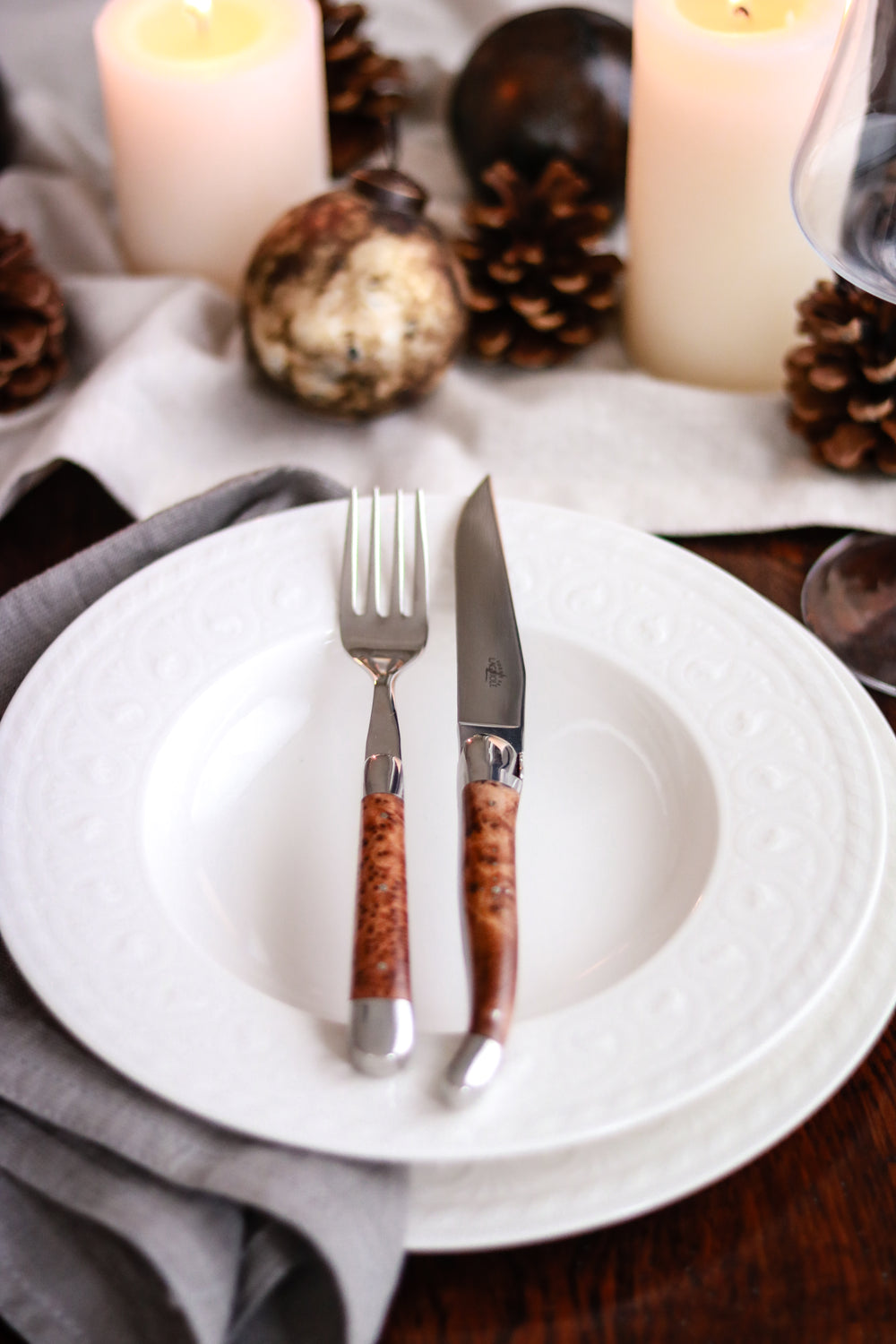 #satinfinish #2tableknives