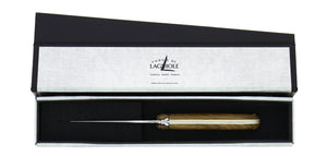 Folding Knife Indication Geographique Fossilised Oak Handle