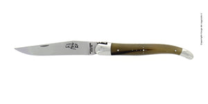 Folding Knife Light Horn Handle and 'Source' Spring