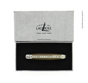 Folding Knife Light Horn Handle and 'Source' Spring