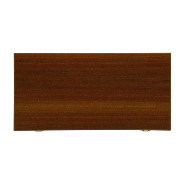 Wooden Box for Cutlery Set of 24 Dark Sapele Wood