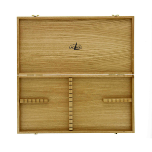 Wooden Box for Cutlery Set of 24 Light Oak