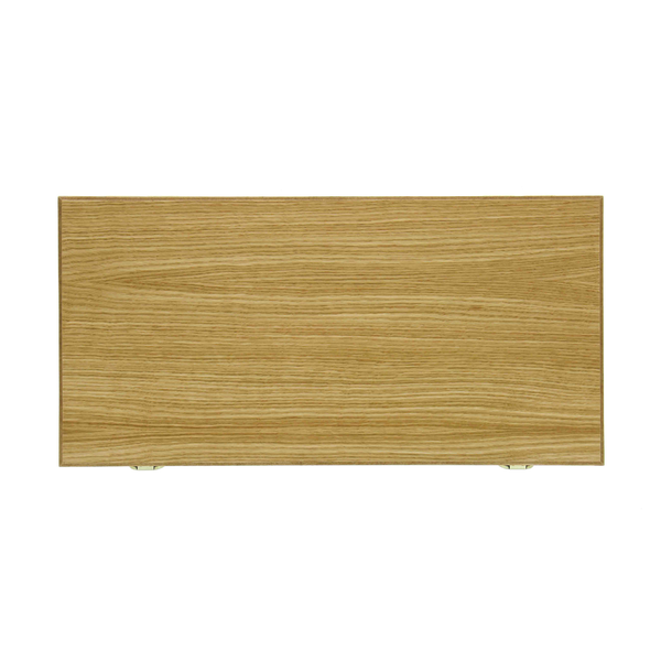 Wooden Box for Cutlery Set of 24 Light Oak