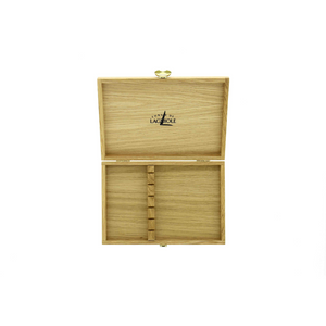 Wooden Box for Cutlery Set of 6 Light Oak