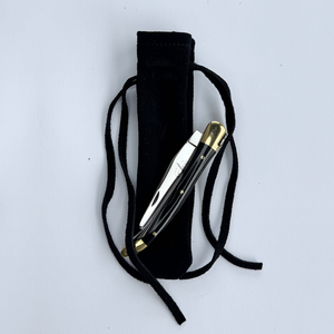 Leather sheath with Lace