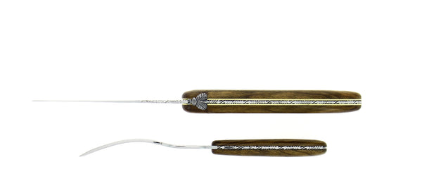 Carving Set PRESTIGE Walnut Handle