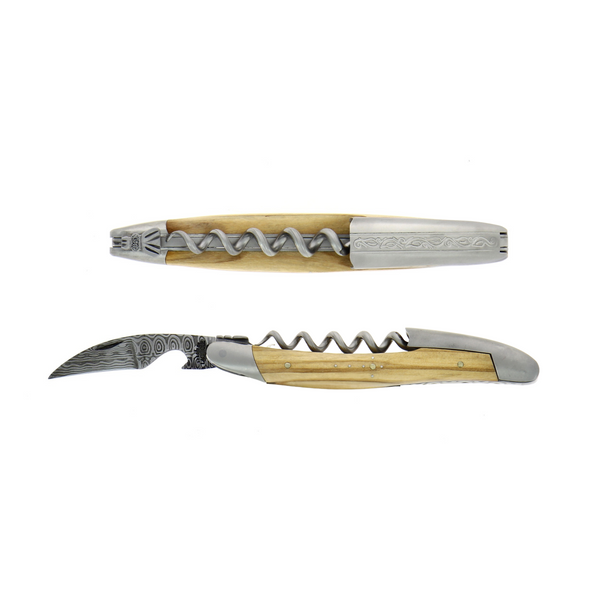 #satinfinish #damascusblade #PinotPatternLever