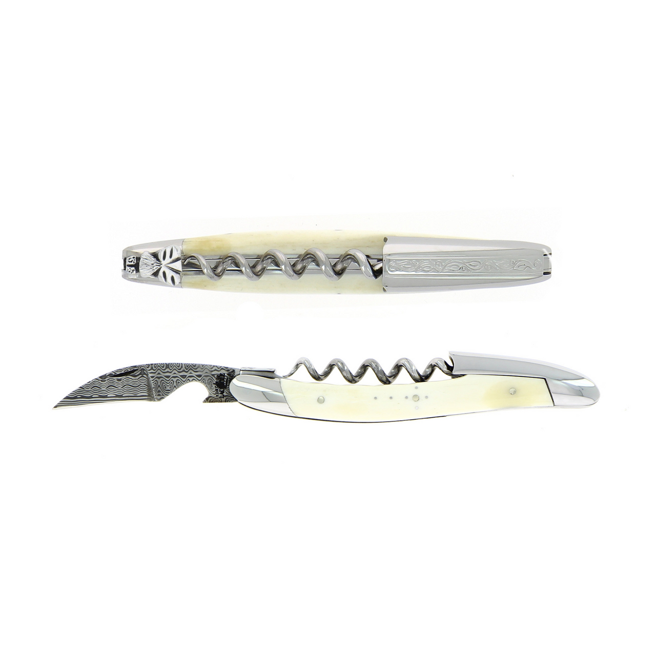 #highpolishfinish #damascusblade #PinotPatternLever
