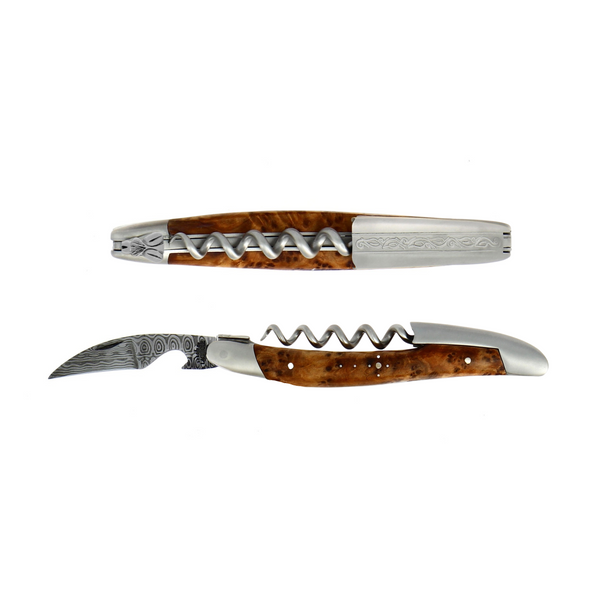 #satinfinish #damascusblade #PinotPatternLever