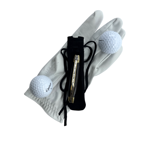 Leather sheath with Lace