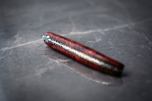 Folding Knife Ambonya Burl Handle