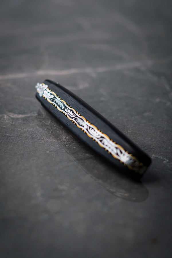 Folding Knife Ebony Handle