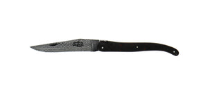 Folding Knife Orange Carbon Fibre Handle