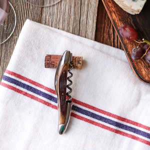Duo Gift Set - Barrel Oak - Corkscrew and 12cm Folding Knife