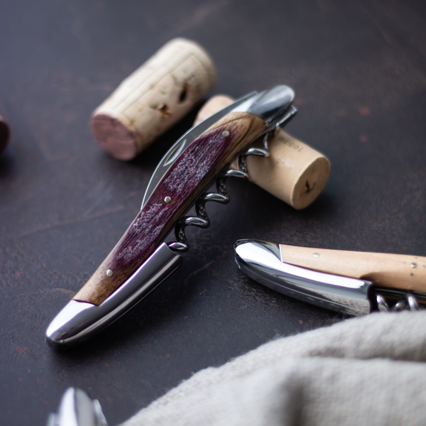 Duo Gift Set - Barrel Oak - Corkscrew and 12cm Folding Knife