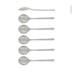 #satinfinish #6spoons