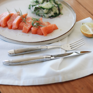 Cutlery Set of 24 Opalescence Acrylic Handle