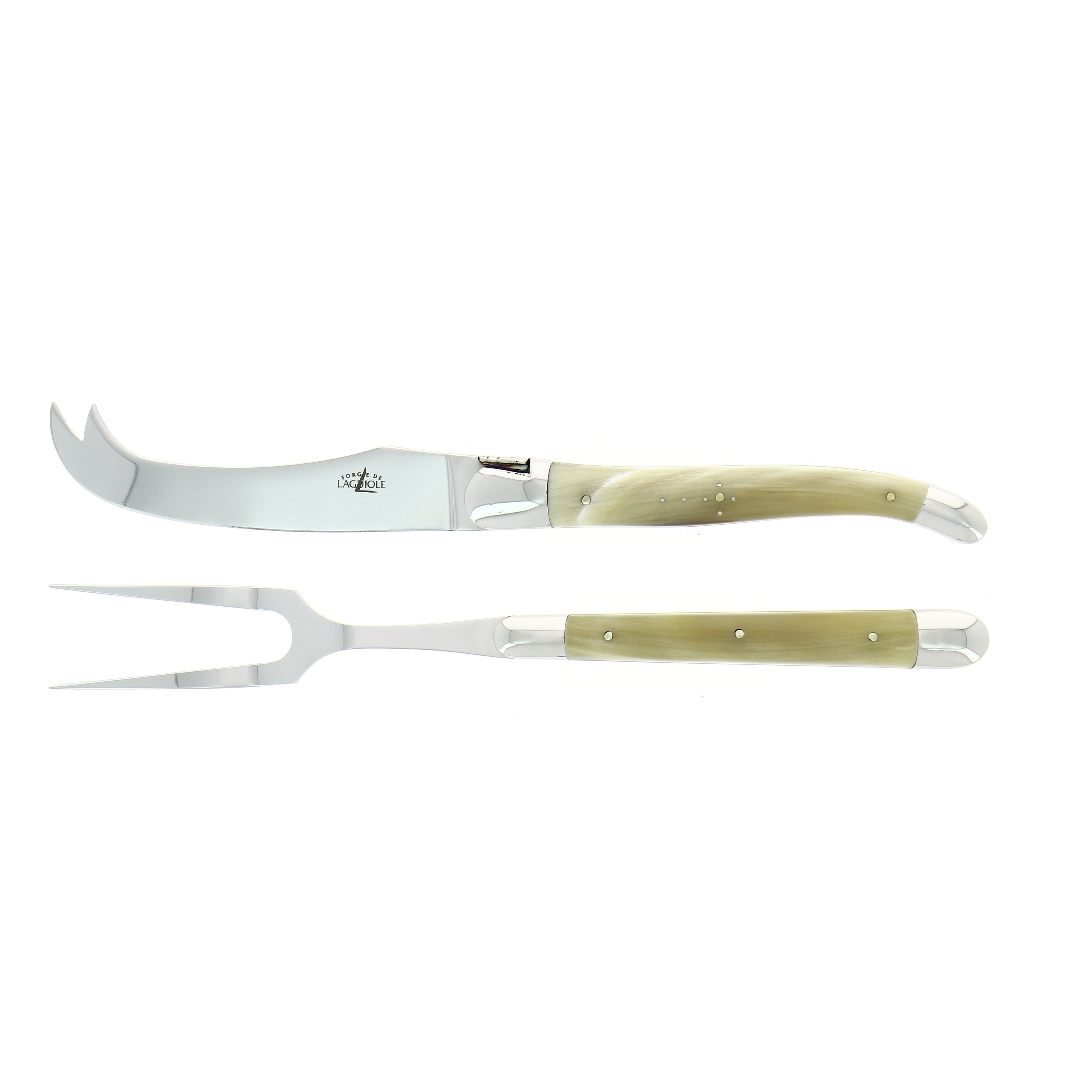 Minbc Cheese Set Light Horn Handle