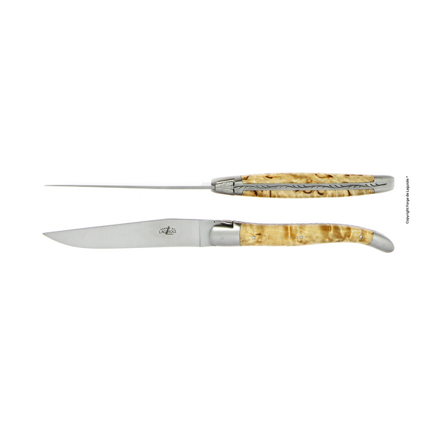 #satinfinish #2tableknives