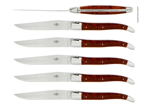#satinfinish #6tableknives