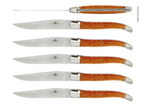 #satinfinish #6tableknives
