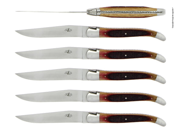 #satinfinish #6tableknives