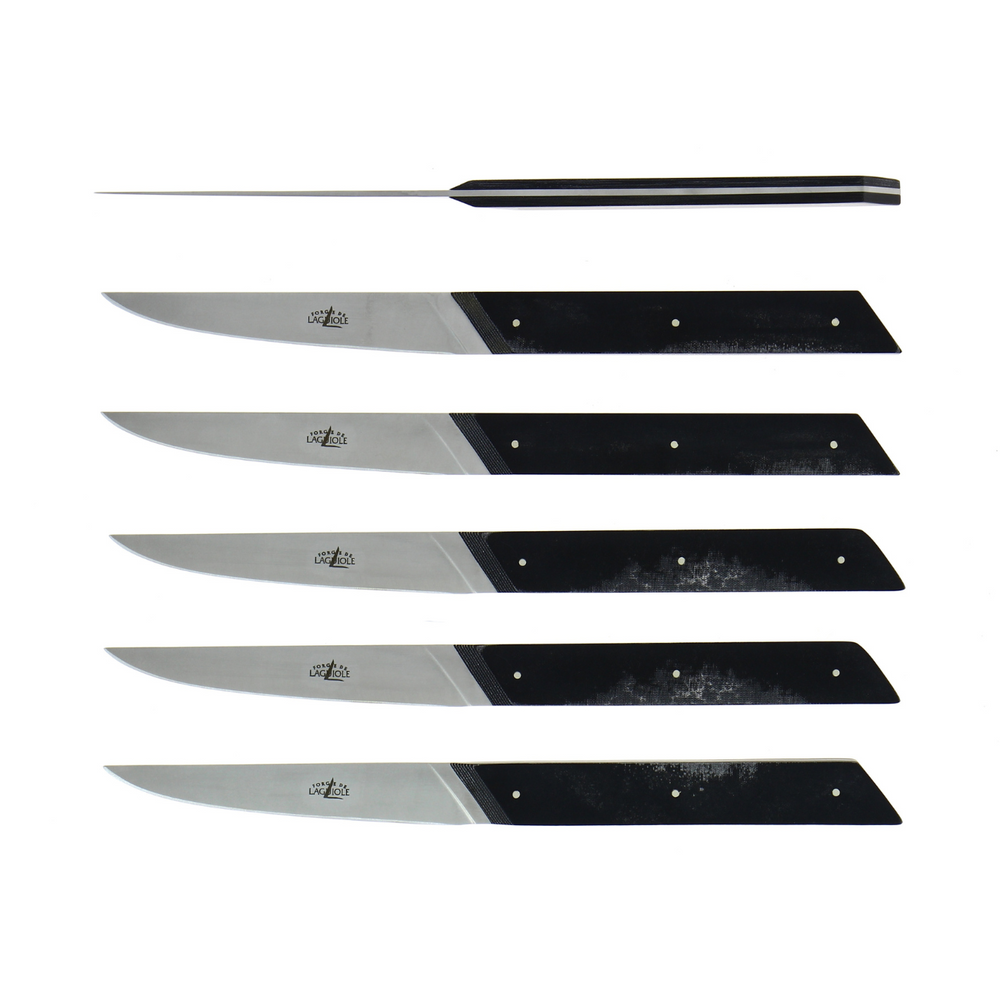 #satinfinish #6tableknives
