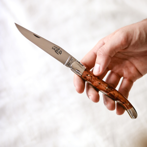 Duo Gift Set - Thuya - Corkscrew and 11cm Folding Knife