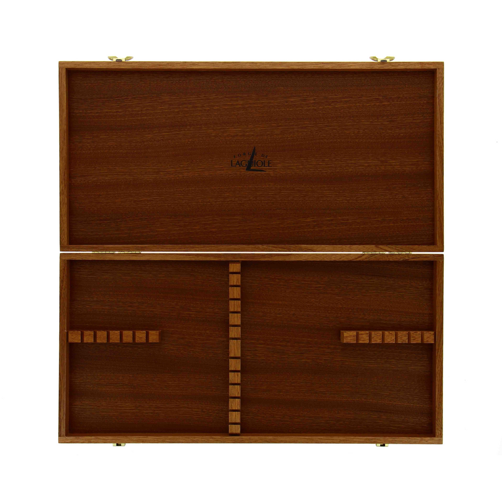 Wooden Box for Cutlery Set of 24