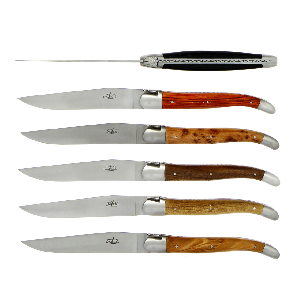 Table knives Wood Mix Set
